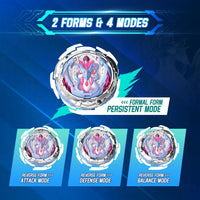 Infinity Nado sword launcher spinning top, Gale Wings metal battle top with sword-shaped launcher - view 23