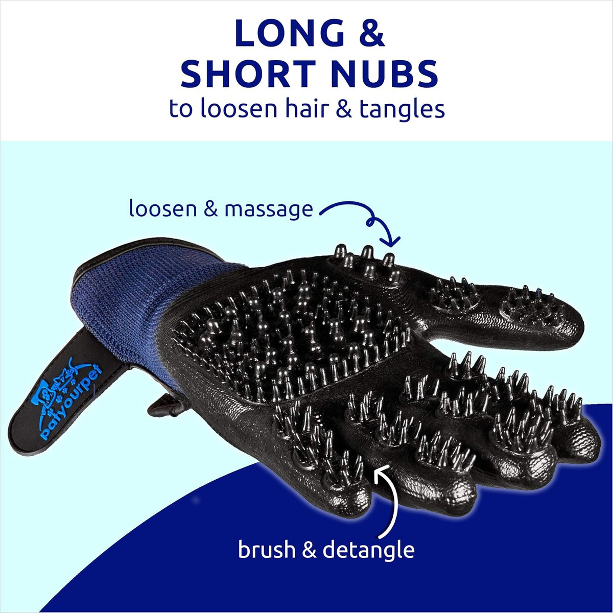 Pat Your Pet Grooming Gloves - image 3