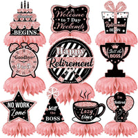 10 Pcs Retirement Party Decorations - Retirement for Women Style