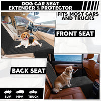 HOMBYS Back Seat Extender for Dogs - Large (29"x20"x22") - image 4