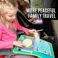 Totebook kids travel activity kit with tethered dry erase markers and ocean theme activity book - view 30