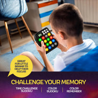 Croove Brain Teasers Memory Game, Kids Handheld Games, Ages 6-12 - image 2