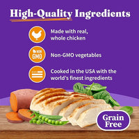 Halo Wet Cat Food Whole Chicken Recipe, Grain Free Wet Cat Pate, Canned Cat Food for Extra Hydration, 5.5 Oz Can (Pack of 12)