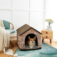 Dog House Indoor, L Size Indoor Dog House for Medium Dog – Essentials for Dogs - Brown / XXL - image 2