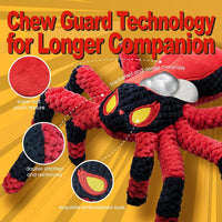 LEGEND SANDY Tough Dog Toys - 1 Pack Red Spider - image 2