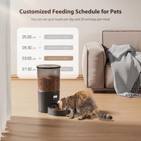 IMIPAW Automatic Cat Feeders - 5L / Black - image 2