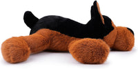 WEIGEDU floppy stuffed dog plush, 20 inch brown puppy with soft plush fur - view 10