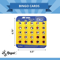 Regal Games Finger-Tip Shutter Bingo Cards with Sliding Windows - Yellow - image 4