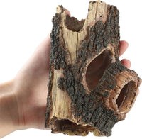IBWell Aquarium Wood Fish Tank Decorations，Resin Fake Logs Terrarium - 5.3"*2.0"*8.9" - image 4