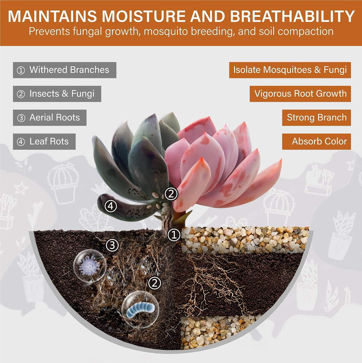 NUPICK 1-2mm Coarse Sand for Plants - 3-5mm / 6lb - image 2
