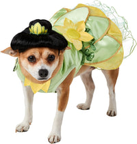 Rubies at Party City Disney Princesses: Snow White Pet Costume - Medium / Tiana - image 2