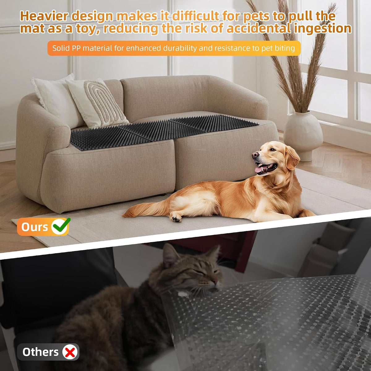 5 Pack Scat Mats for Dogs - 3 - image 3