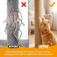 Natural Sisal Rope for Cat Scratcher - 1/4 Inch x 100 Feet - image 4