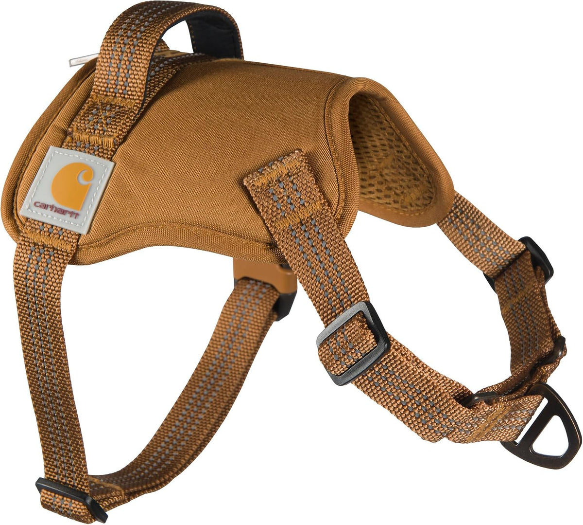 Carhartt Nylon Duck No Pull Dog Harness Deep Wine L – Essentials for Dogs - Carhartt Brown / Large