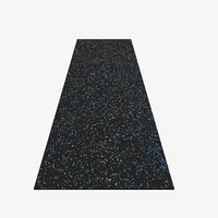 Flooring Inc's 1/4" Thick Tough Rubber Flooring Roll | Flexible Recycled Rubber Floor Mats for Home Gym | Heavy Duty Rubber Mat for Home Gyms, Sheds, Horse Stall Mat or Trailer