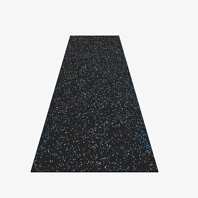Flooring Inc's 1/4" Thick Tough Rubber Flooring Roll | Flexible Recycled Rubber Floor Mats for Home Gym | Heavy Duty Rubber Mat for Home Gyms, Sheds, Horse Stall Mat or Trailer