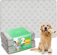 FXW Washable Pee Pads for Dogs, Super Absorbent - 43" x 71" / 2 Packs