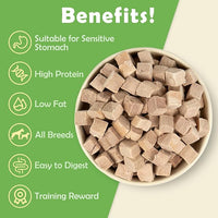 MON2SUN Freeze Dried Duck Cat and Dog Treats, Single Ingredient Natural and Healthy Dog Snacks, High Protein Training Treats & Food Topper, 5.3 oz