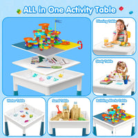 OCATO Kids Table and 4 Chairs Set Activity Table Kid Water Table – Fun for Kids & Family - Table and 4 Chairs Set - image 3