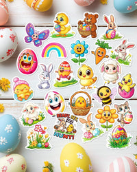 JCFIRE Halloween Stickers for Kids - Easter 100 Pcs - image 4