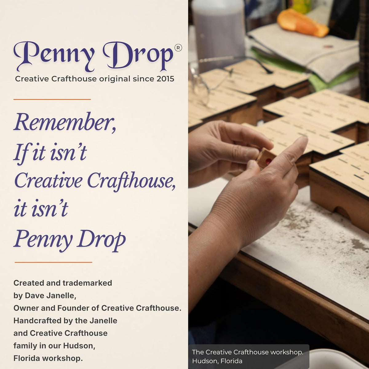 Creative Crafthouse Penny Drop Size Medium from Fun Family or bar Game – Fun for Kids & Family - Premium - image 2