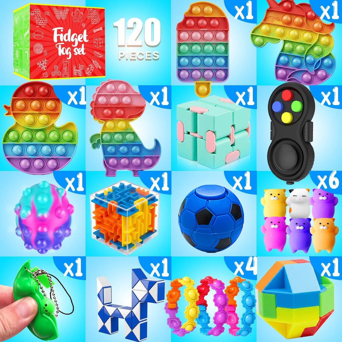 Fidget Toys, Sensory Toys Bulk - image 3