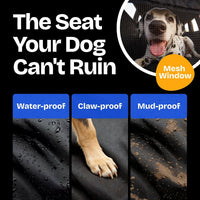 Half Hammock Dog Seat Cover for Back Seat - image 3