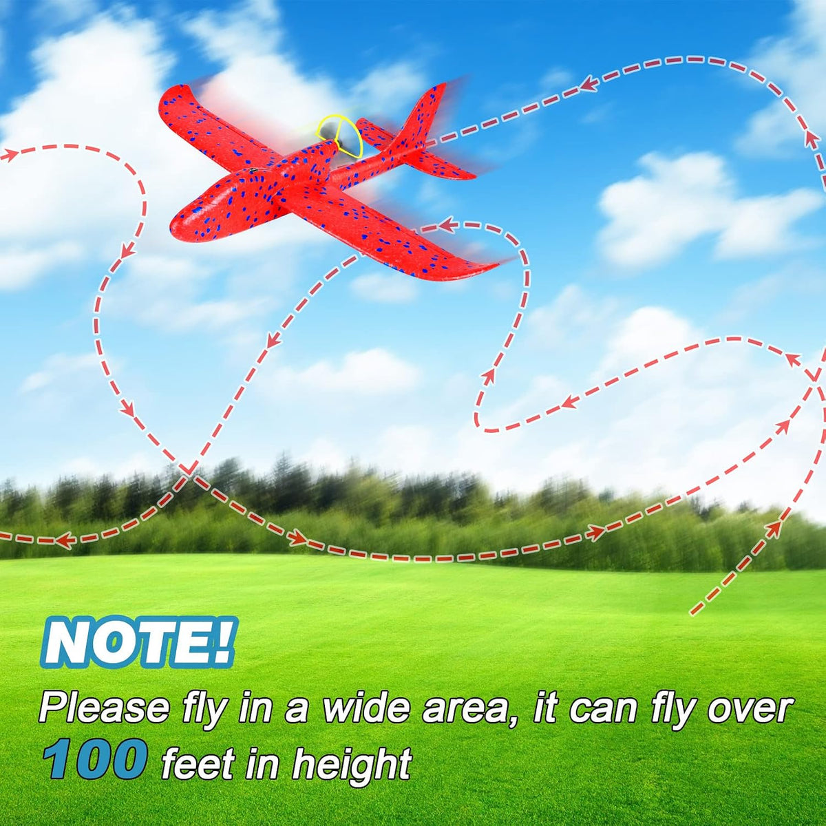 Fuwidvia Electric Foam Airplane Toy - image 4
