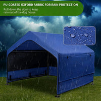 Summertrail Extra Large Dog House Outside - Blue - image 3