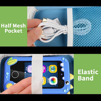 ALKOO kids smartphone case, zip carrying box for kids toy phones and learning cameras - view 16