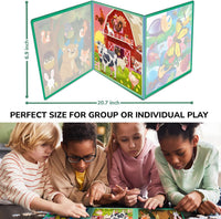 Magnetic Puzzles for Toddlers 3-5 - 4. Farm 36 Pcs Magnetic Puzzles - image 3