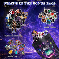 QMAY Mystery Dice Set – 7 Pcs Acrylic Polyhedral Dice + 1 Pcs Velvet Bag – Fun for Kids & Family - 1 bag Sharp Edge Resin Dice + Bonus - image 4
