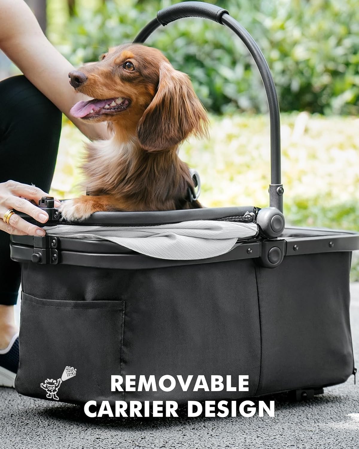 Pet Stroller for Small Dogs and Cats - Small_slim - image 4