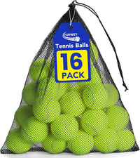 Colorful Tennis Balls for Dogs, Non Squeaky - Medium-2.5in / 16P-yellow