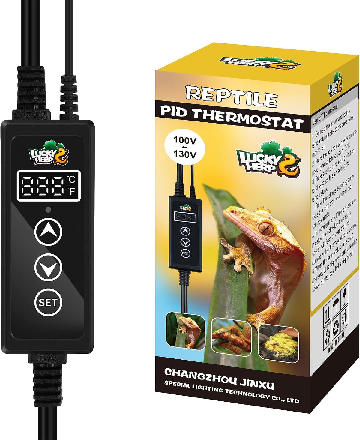 LUCKY HERP Reptile Dimming Thermostat