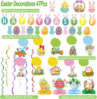 Gusgrop Halloween decorations set with Happy Halloween and Trick or Treat banners and bat garlands - view 10