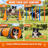 Dog Agility Equipment, 80-Piece Dog Agility Course Backyard Set – Essentials for Dogs - image 4