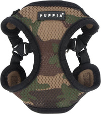 Puppia PARA-HC1533-CA-M Camo Soft Harness C Pet-Vest-Harnesses - Large / CAMO