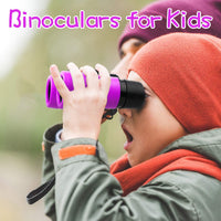 Scotamalone Kids Toy Binoculars Shock Proof for Age 3-12 Years Old - green and purple / two pc (Pack of 1) - image 3