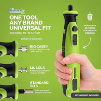 Diamondg Cordless Dog Nail Grinder with Quiet Sound & LED Tip for Large & Small Dogs, 4hrs. Runtime - Electric Dog Nail Trimmer, Heavy Duty Rotary Tool Alternative to Toenail Clippers & Filers