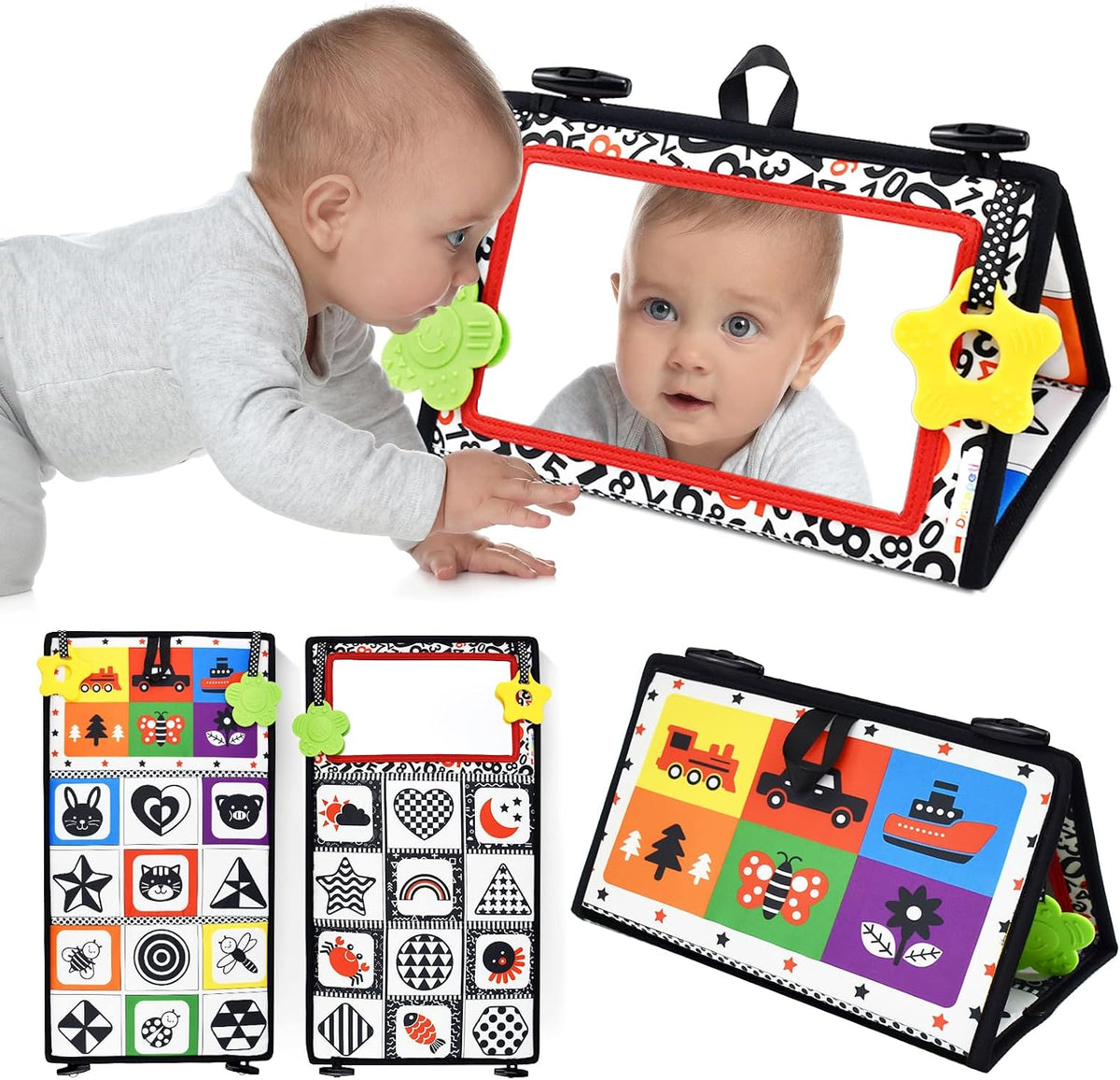 Dr.Rapeti Tummy Time Floor Mirror, Baby Mirror - Floor Mirror