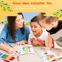 BenLouis Mini Coloring Books Bulk for Kids Ages 4-8-12 （24pcs Classic） – Fun for Kids & Family - 24 / Classic - image 4