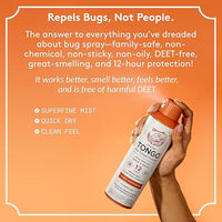 Citrus + Sandalwood Insect Repellent, 12-Hour Mosquito & Tick Protection, Picaridin-Based, Water-Based, Lightweight, Quick-Drying, Vanishing Scent, DEET Alternative, Face & Body Use,3 Pack