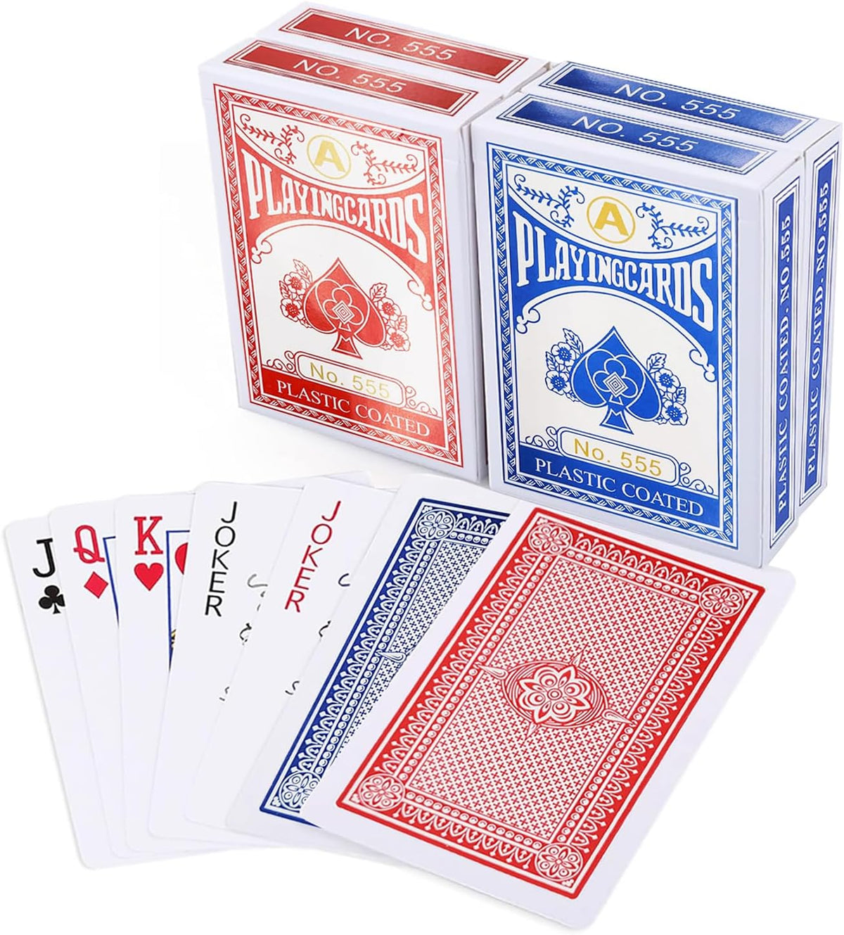 6-Pack Playing Cards Deck - 4-Pack