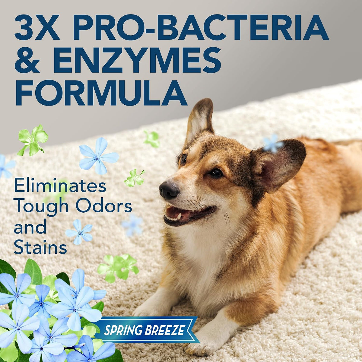 Simple Solution Extreme Stain & Odor Remover - Spring Breeze / 128 Fl Oz (Pack of 1) - image 3