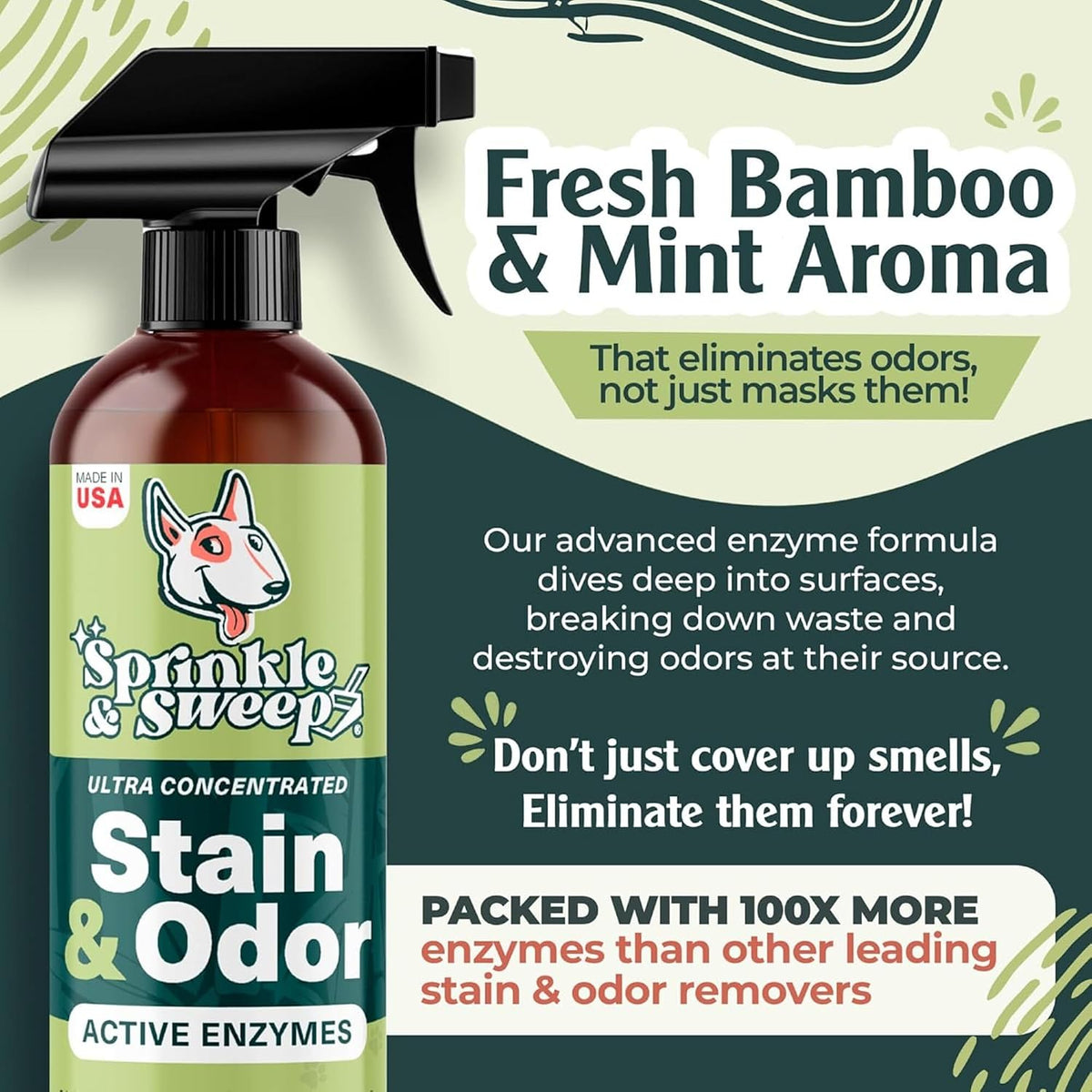 Sprinkle & Sweep: Litter Box Deodorizer - 1 Bag + Speed Sifter + Spray - image 4