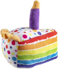 Dog Toy - Birthday Cake Slice Plush