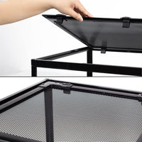 REPTIZOO 84 Gallon Large Reptile Terrarium Extra-Long 60" x 18" x 18" - 24"x18"x 36" - image 4