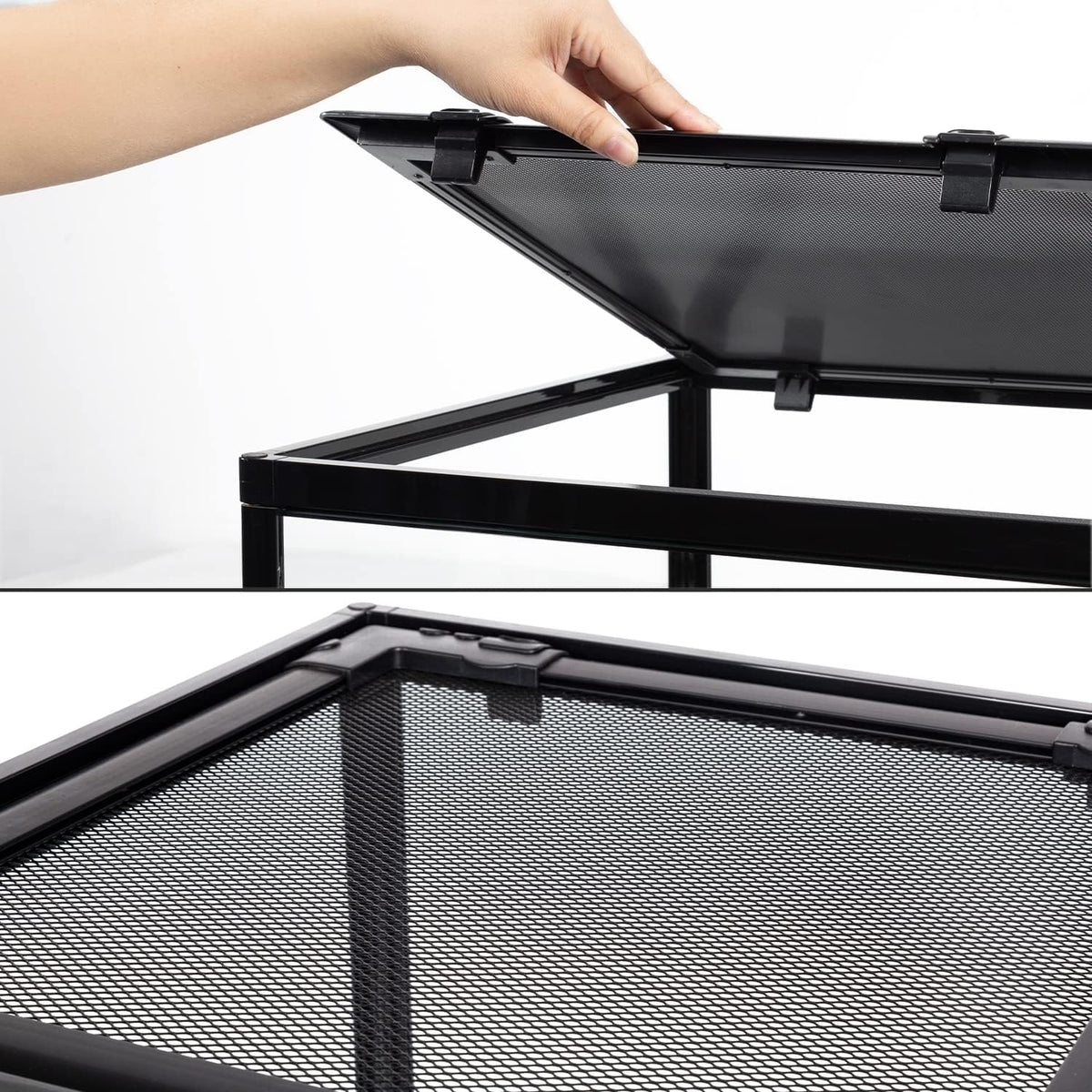 REPTIZOO 84 Gallon Large Reptile Terrarium Extra-Long 60" x 18" x 18" - 24"x18"x 36" - image 4