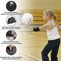 YEEKORO kids elbow pads, breathable stretch elbow protector sleeves for boys and girls - view 5